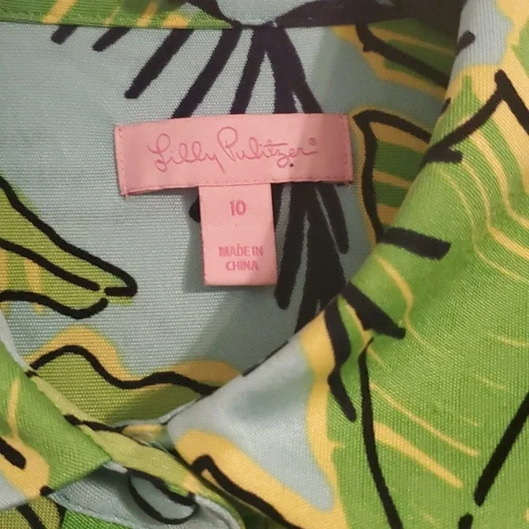 Lilly Pulitzer Size 10 Dress - Picture 3 of 4